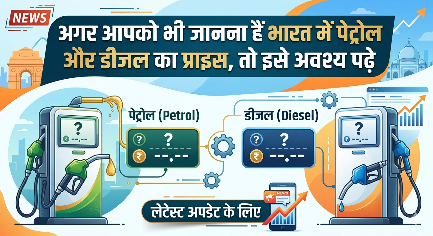 Petrol Diesel Price Today: आपके शहर में क्या है आज का रेट, यहां जानें पूरी जानकारी