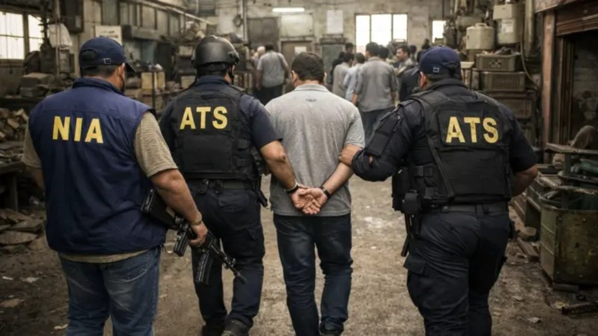 देवघर में NIA-ATS का बड़ा एक्शन: हथियार तस्करी नेटवर्क से जुड़े दो संदिग्धों को दबोचा