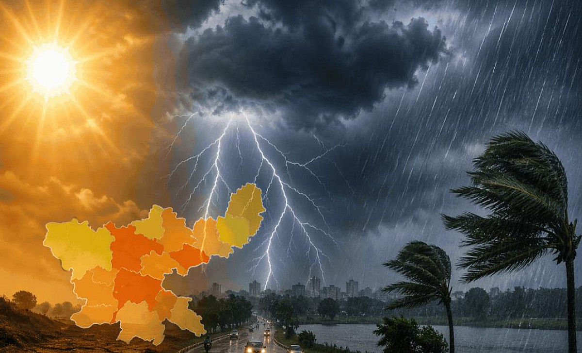 Weather Alert:आज से करवट लेगा झारखंड का मौसम, गरज-चमक के साथ बारिश के आसार