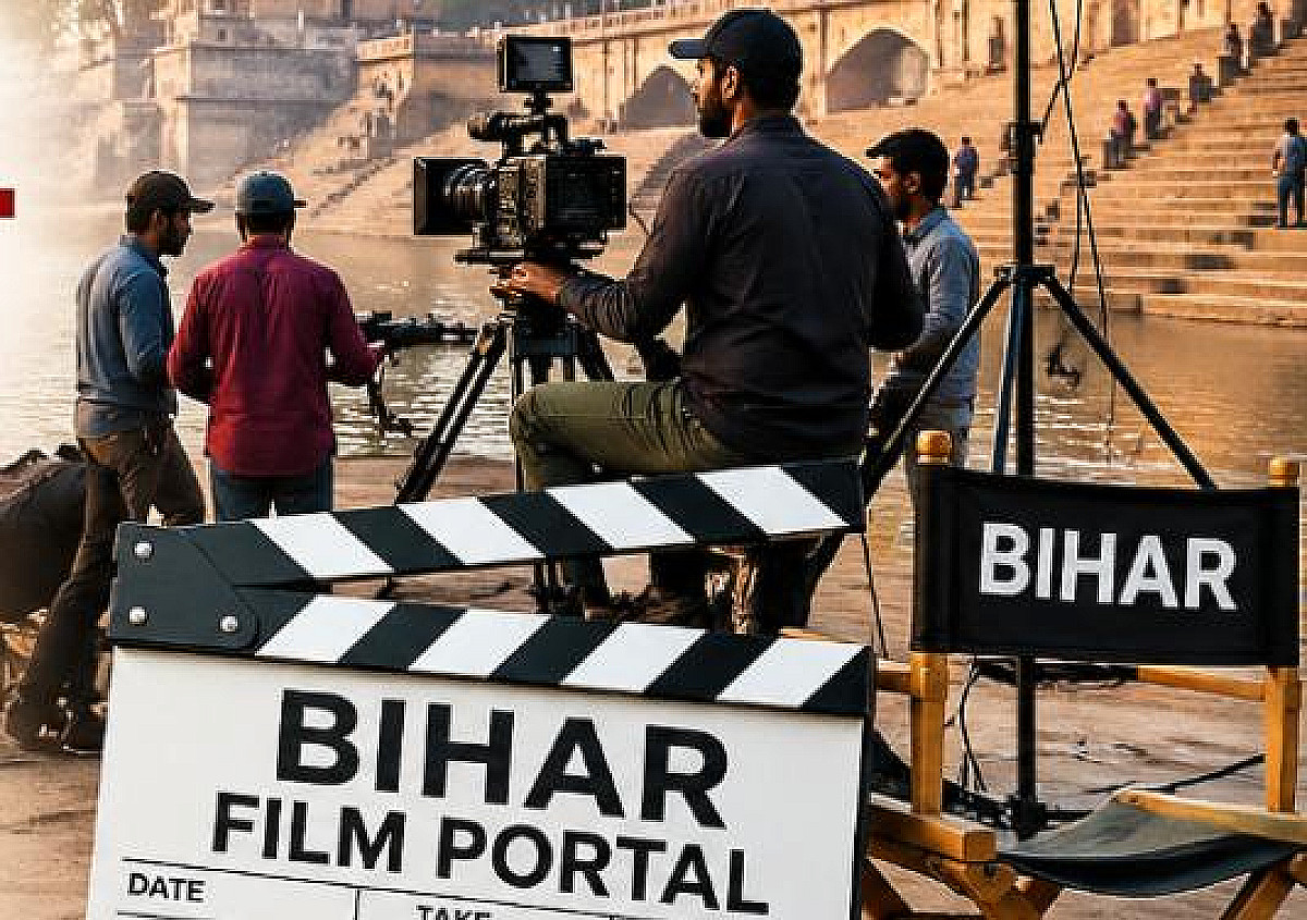 बिहार को शूटिंग हब बनाने की तैयारी, सरकार ने लॉन्च किया फिल्म पोर्टल