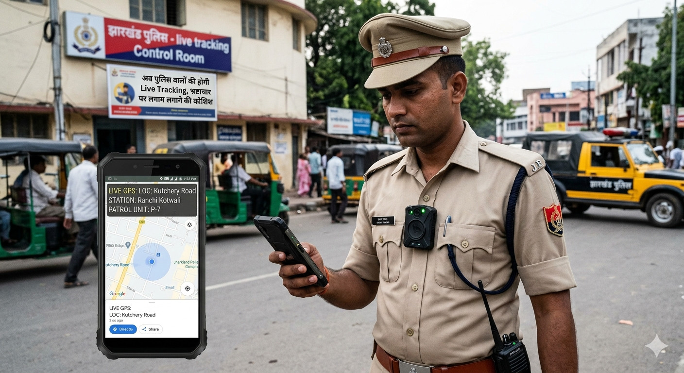 अब पुलिस वालों की होगी live tracking , भ्रष्टाचार पर लगाम लगाने की कोशिश