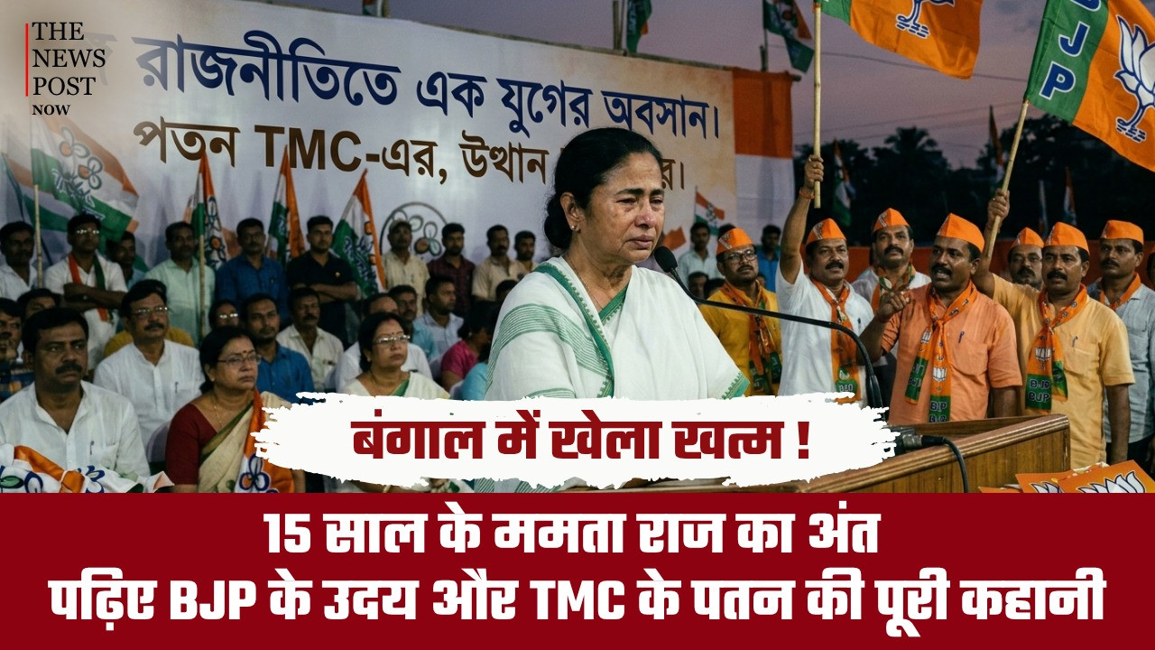 Special : बंगाल में खेला खत्म ! 15 साल के ममता राज का अंत, पढ़िए BJP के उदय और TMC के पतन की पूरी कहानी 