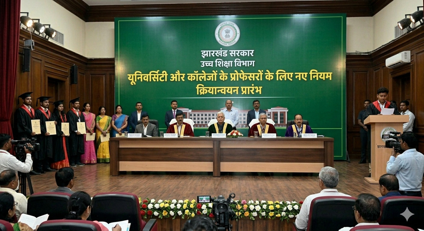 झारखंड सरकार ने यूनिवर्सिटी और कॉलेजों के प्रोफेसरों के लिए बदले नियम, जानिए क्या कहते हैं नए कानून