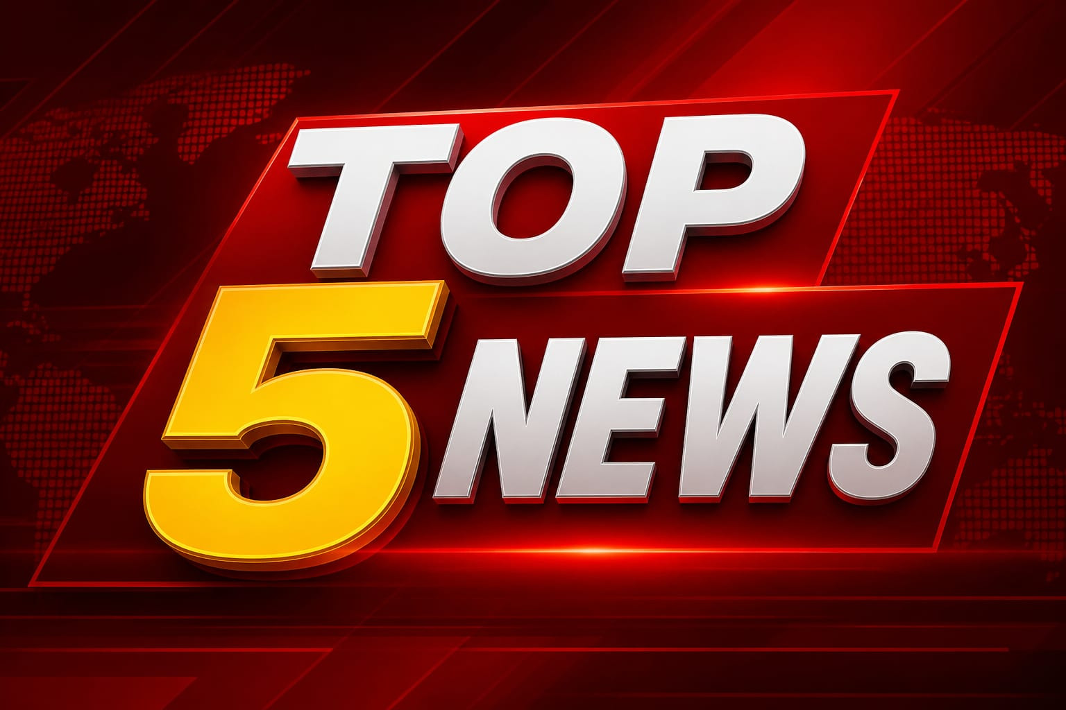 देश-विदेश की पांच प्रमुख खबरें, जानें देश-विदेश का हाल