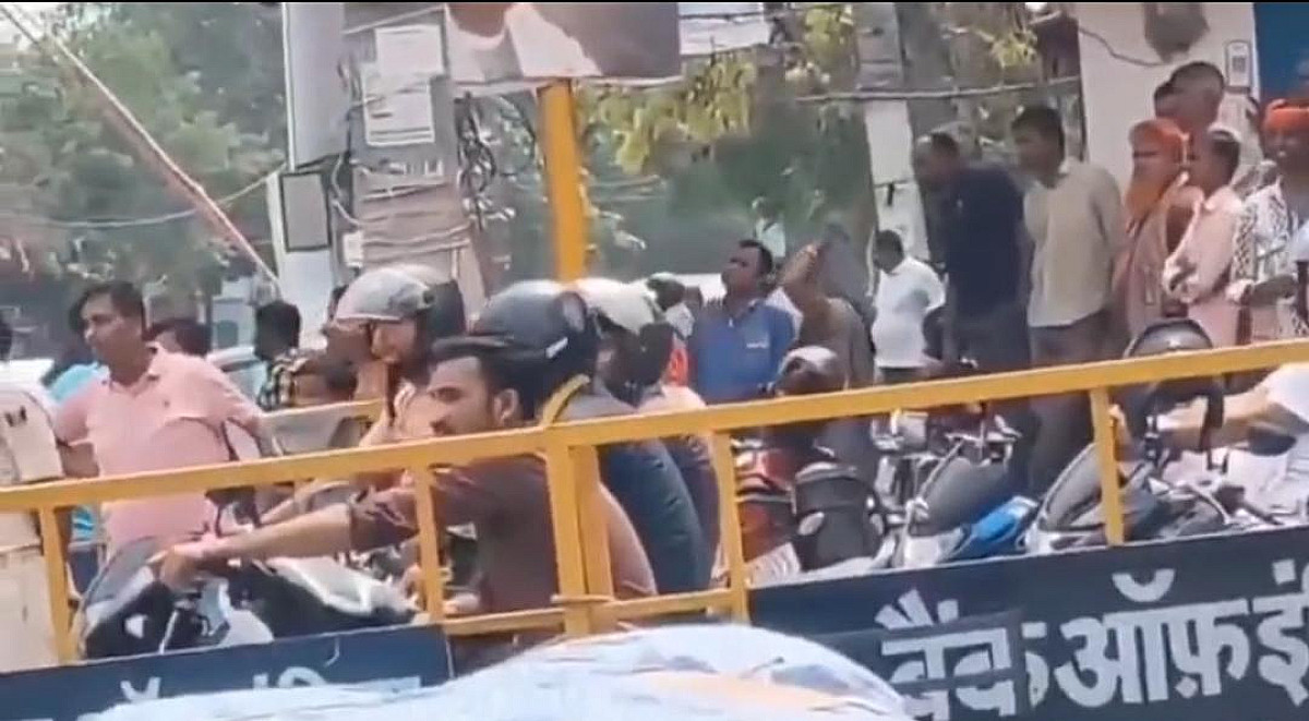 मोतिहारी कचहरी चौक पर VIP मूवमेंट से थमा ट्रैफिक, वीडियो वायरल होते ही छिड़ी बहस