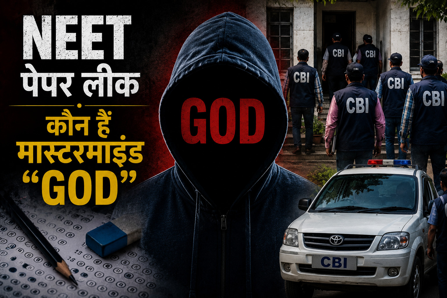 NEET पेपर लीक: कौन हैं मास्टरमाइंड “GOD” जिसे तलाश रही CBI, दर्जनों ठिकानों पर की छापेमारी
