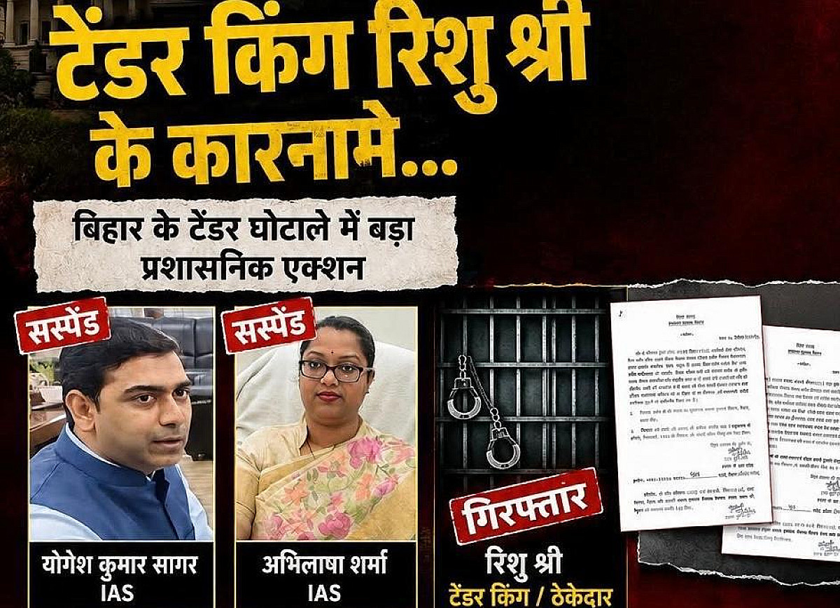 अरे भाई, मोबाइल.....टेंडर किंग रिशु श्री को लेकर बड़ा खुलासा, IAS अफसरों से लेन-देन और गिफ्टिंग के लगे आरोप