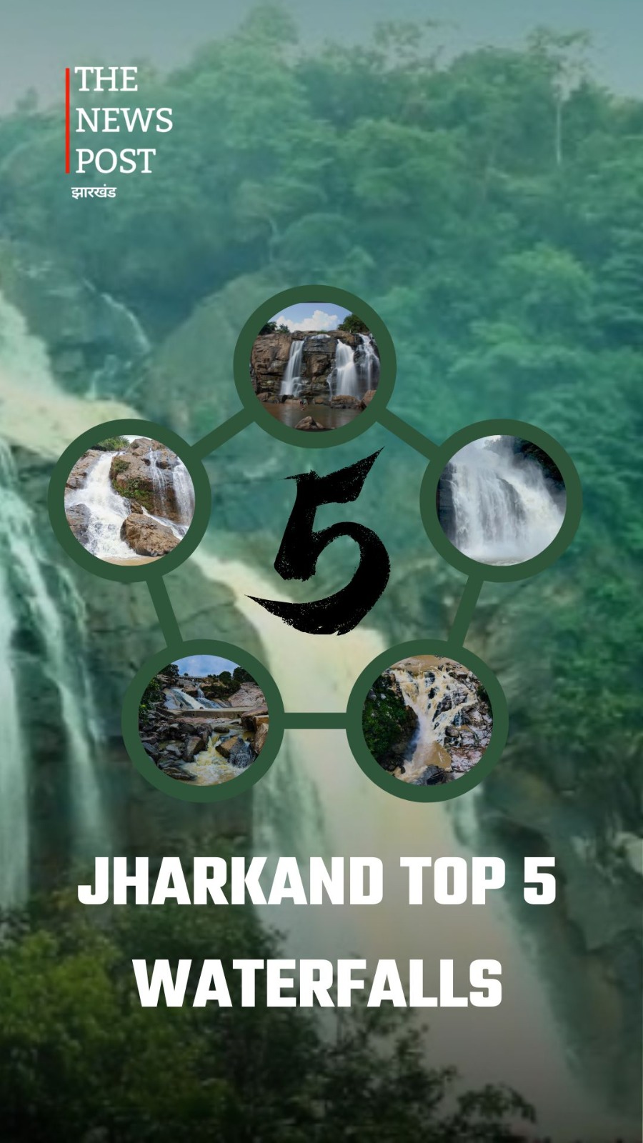 झारखंड के 5 सबसे खूबसूरत वाटरफॉल