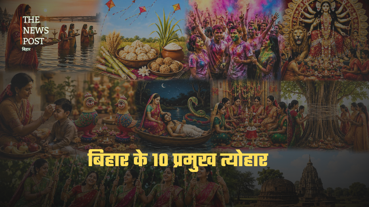 बिहार के 10 प्रसिद्ध त्योहार – क्यों और कैसे मनाए जाते हैं?