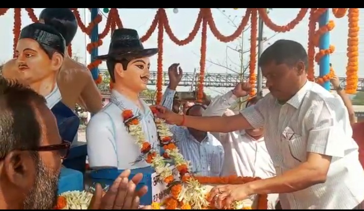 शहीद दिवस पर भगत सिंह के साथ राजगुरू और सुखदेव को दी गई श्रद्धांजलि, क्रांतिकारियों के पदचिन्हों पर चलने का आह्वान