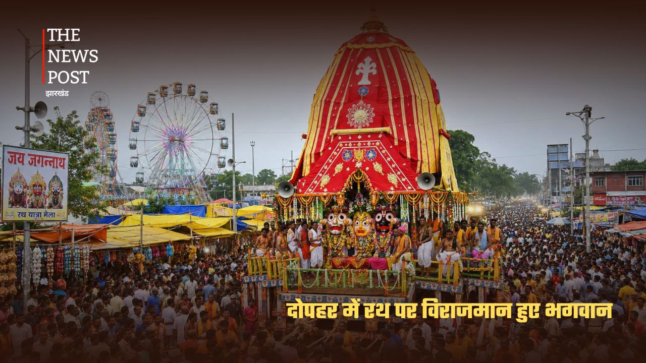 जय जगरनाथ !  भगवान जगन्नाथ की भव्य रथयात्रा से भक्तिमय हुआ रांची - Photo 3