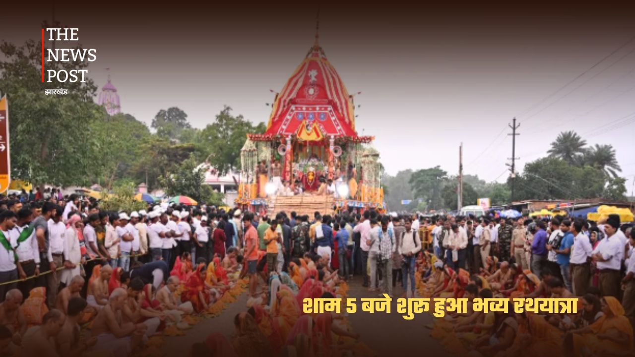 जय जगरनाथ !  भगवान जगन्नाथ की भव्य रथयात्रा से भक्तिमय हुआ रांची - Photo 4