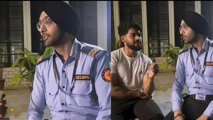 हाय रे मजबूरी! जिस कॉलेज में पढ़ने का देखा था सपना, वहीं करनी पड़ी गार्ड की नौकरी, वीडियो देख सोचने लगे लोग