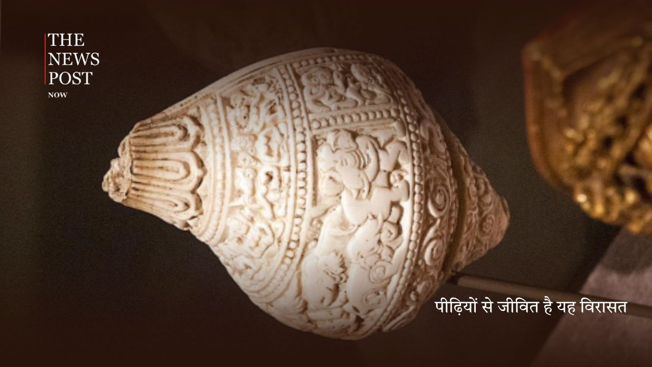 शंखों पर गूंजती हैं पुराणों की कथाएँ: बब्लू नंदी की अनोखी शंख कला - Photo 1
