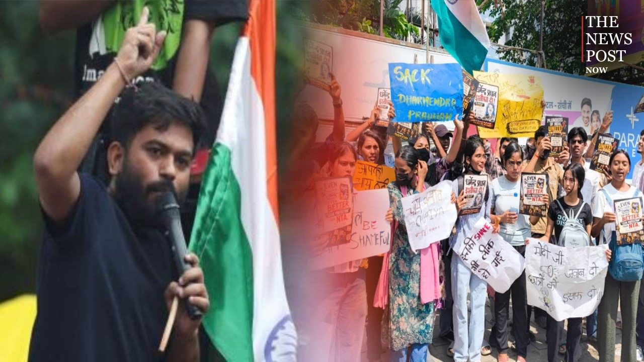 नीट पेपर लीक: धर्मेंद्र प्रधान के इस्तीफ़े के बाद रांची की सड़कों पर नाचते नज़र आए छात्र
