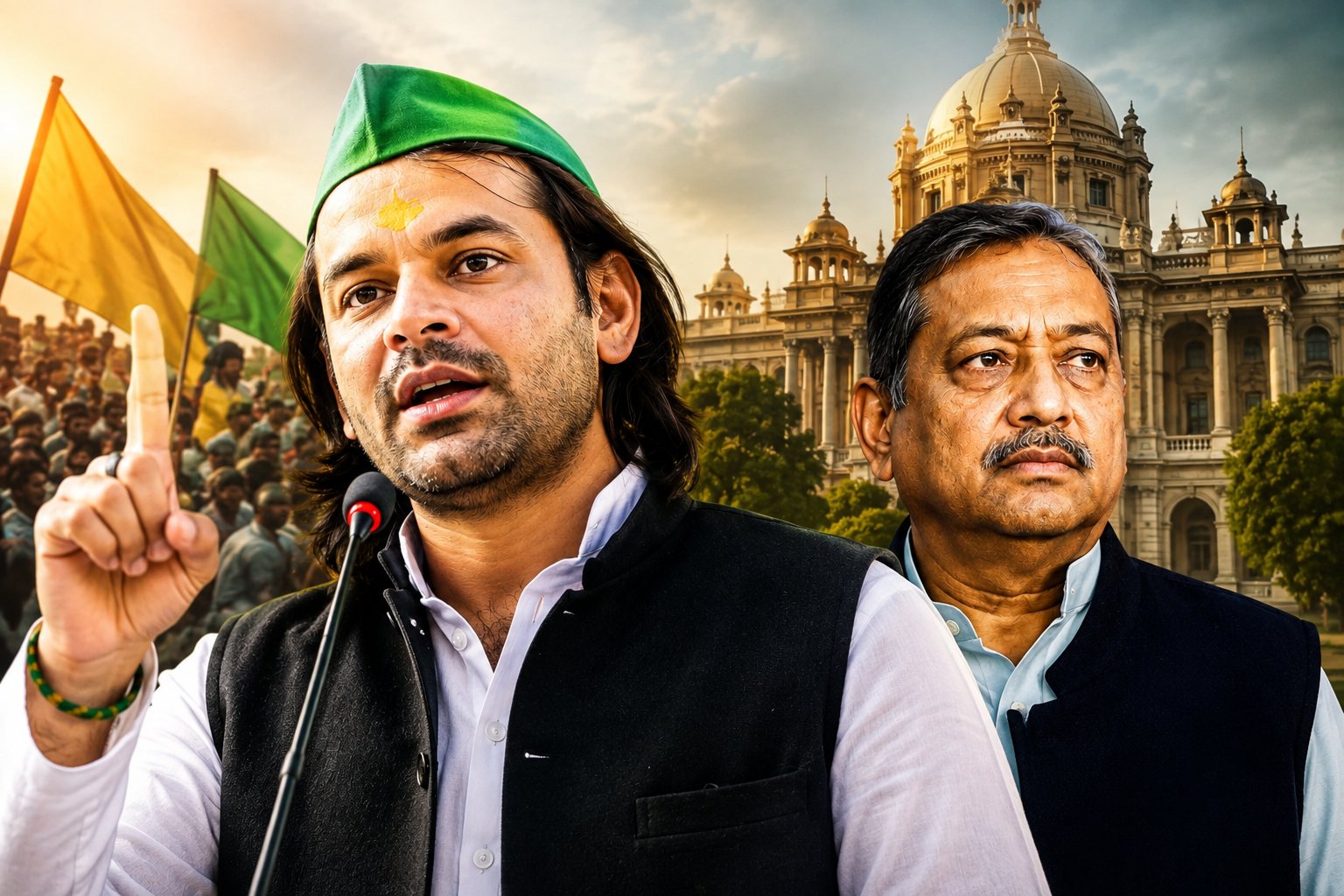 बांकीपुर उपचुनाव: तेजप्रताप यादव का भाजपा पर तंज, नितिन नवीन को लेकर कही बड़ी बात,जानिए क्या कहा