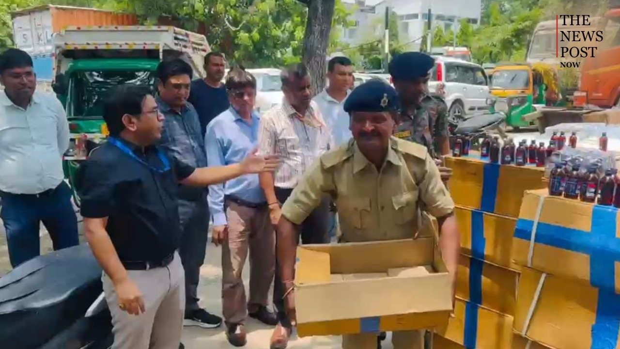 पटना सिटी में नशे के खिलाफ बड़ी कार्रवाई, 44 लाख का नशीला कफ सिरप जब्त, एक गिरफ्तार