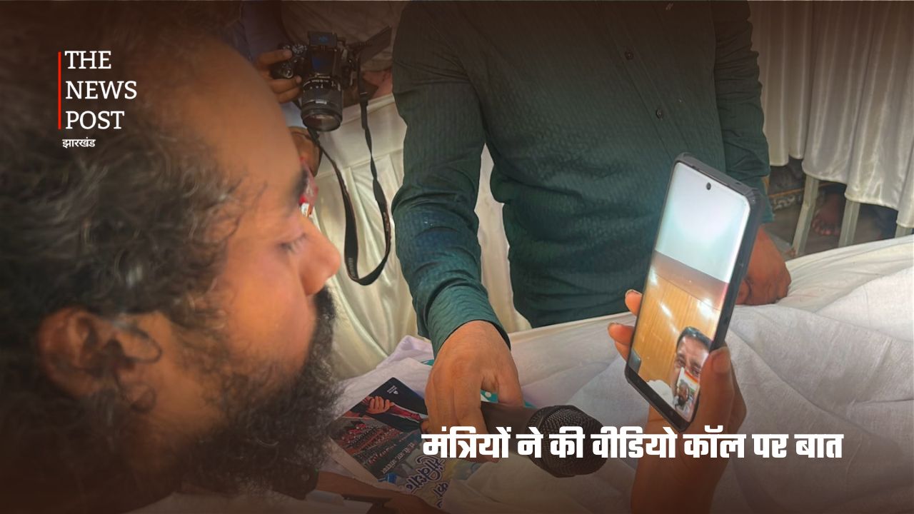 मंत्रियों की अपील के बाद भी जारी रहेगा अनशन, देवेंद्र महतो बोले- लिखित आश्वासन जरूरी - Photo 2