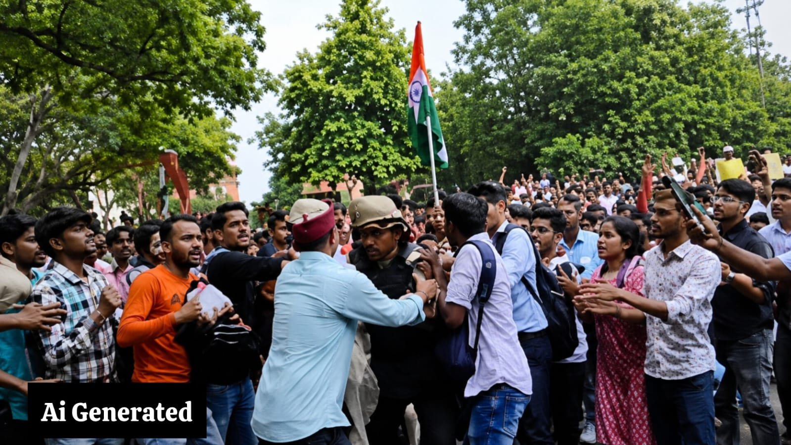 JPSC आंदोलन में उबाल: छात्र-पुलिसकर्मी के बीच झड़प! जानिए फिर क्या हुआ