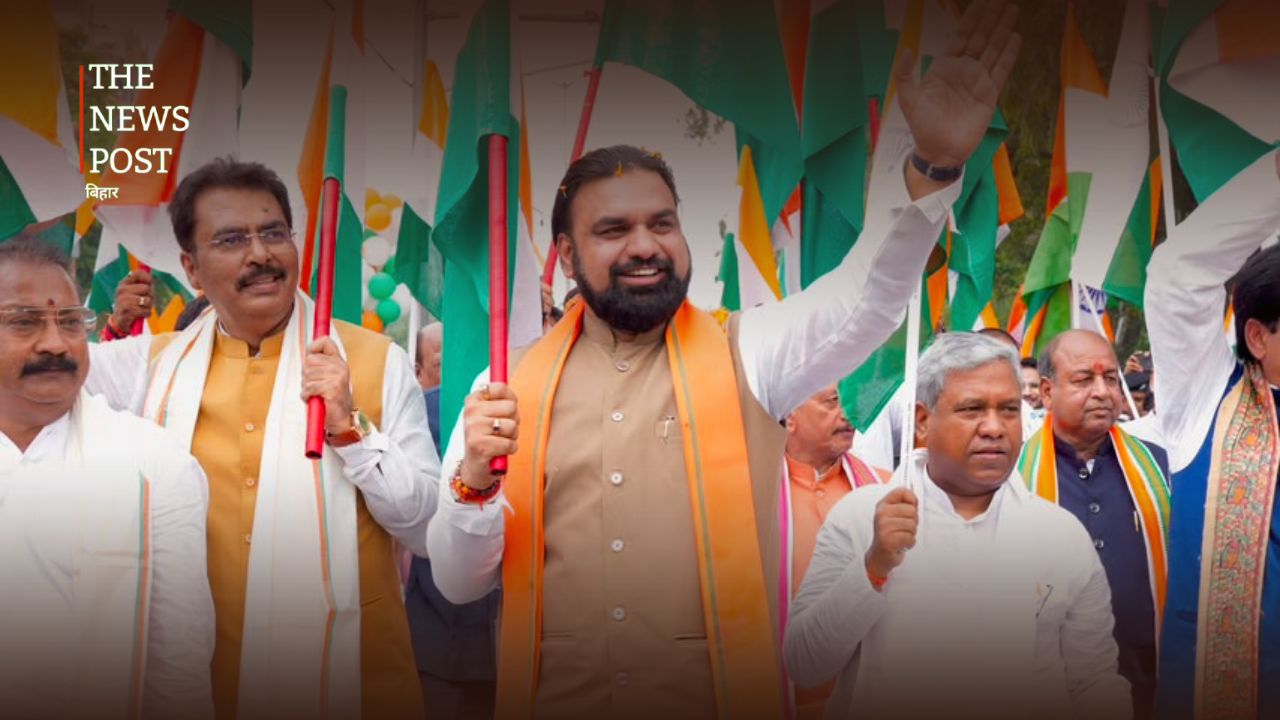 बिहार में गूंजा देशभक्ति का रंग, मुख्यमंत्री सम्राट चौधरी ने निकाली भव्य तिरंगा यात्रा