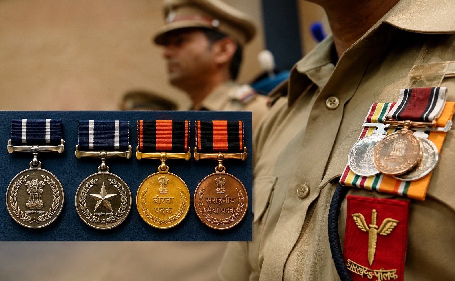 बड़ी खबर: स्वतंत्रता दिवस पर झारखंड पुलिस के 29 जांबाज होंगे सम्मानित, 3 IPS भी शामिल