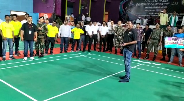 ईस्ट ज़ोन सीनियर बैडमिंटन चैंपियनशिप 2022 का विधायक ने किया उद्घाटन,6 राज्य के खिलाड़ी ले भाग
