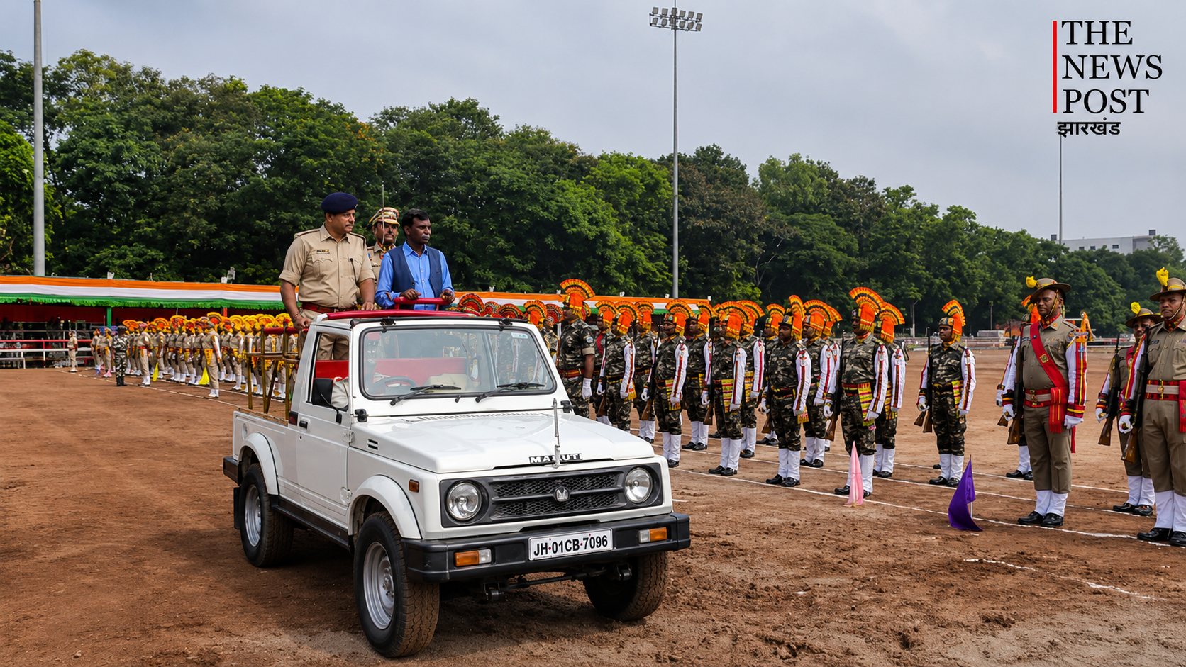 स्वतंत्रता दिवस पर मोरहाबादी मैदान में कड़ी सुरक्षा, बिना अनुमति ड्रोन उड़ाने पर लगी रोक