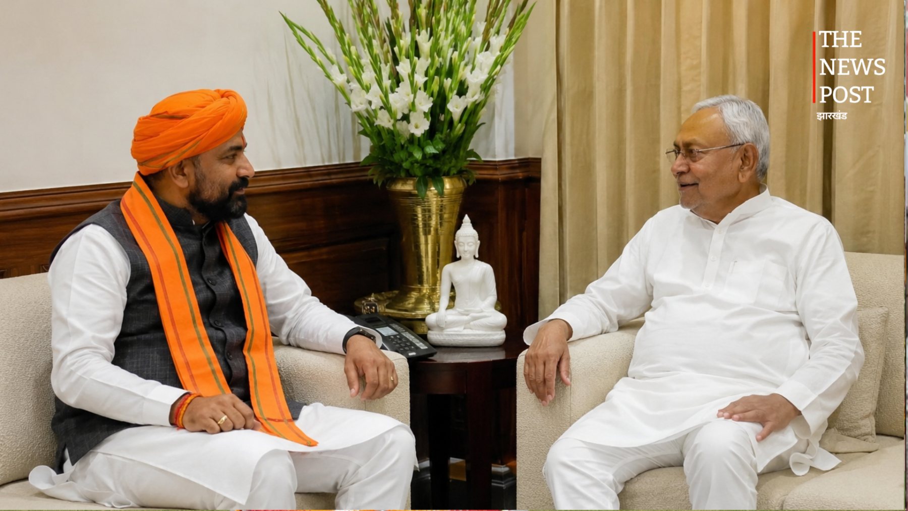 नीतीश कुमार से मिले CM सम्राट चौधरी, बिहार के राजनीतिक हालात पर बड़ी चर्चा, 15 अगस्त की घोषणाओं पर भी हुई बात