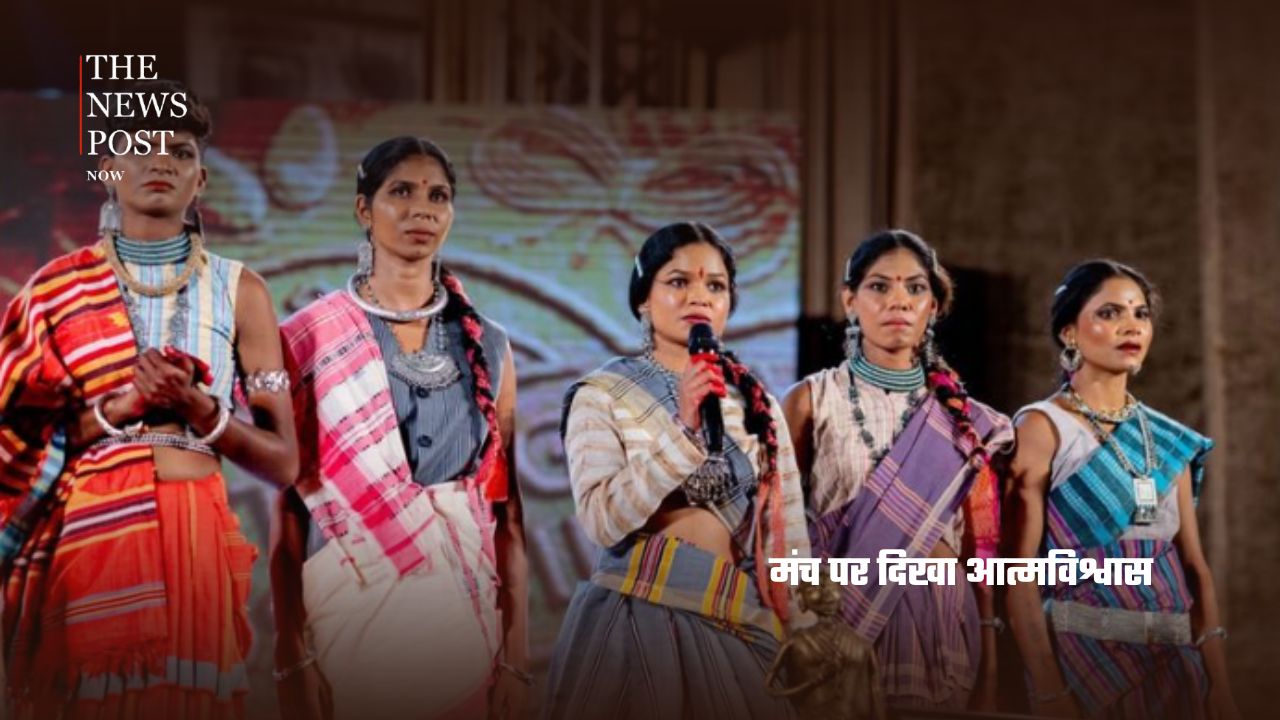 बंदूक छोड़ी, हुनर थामा…रैंप पर दिखाया बदलते बस्तर का नया चेहरा - Photo 8