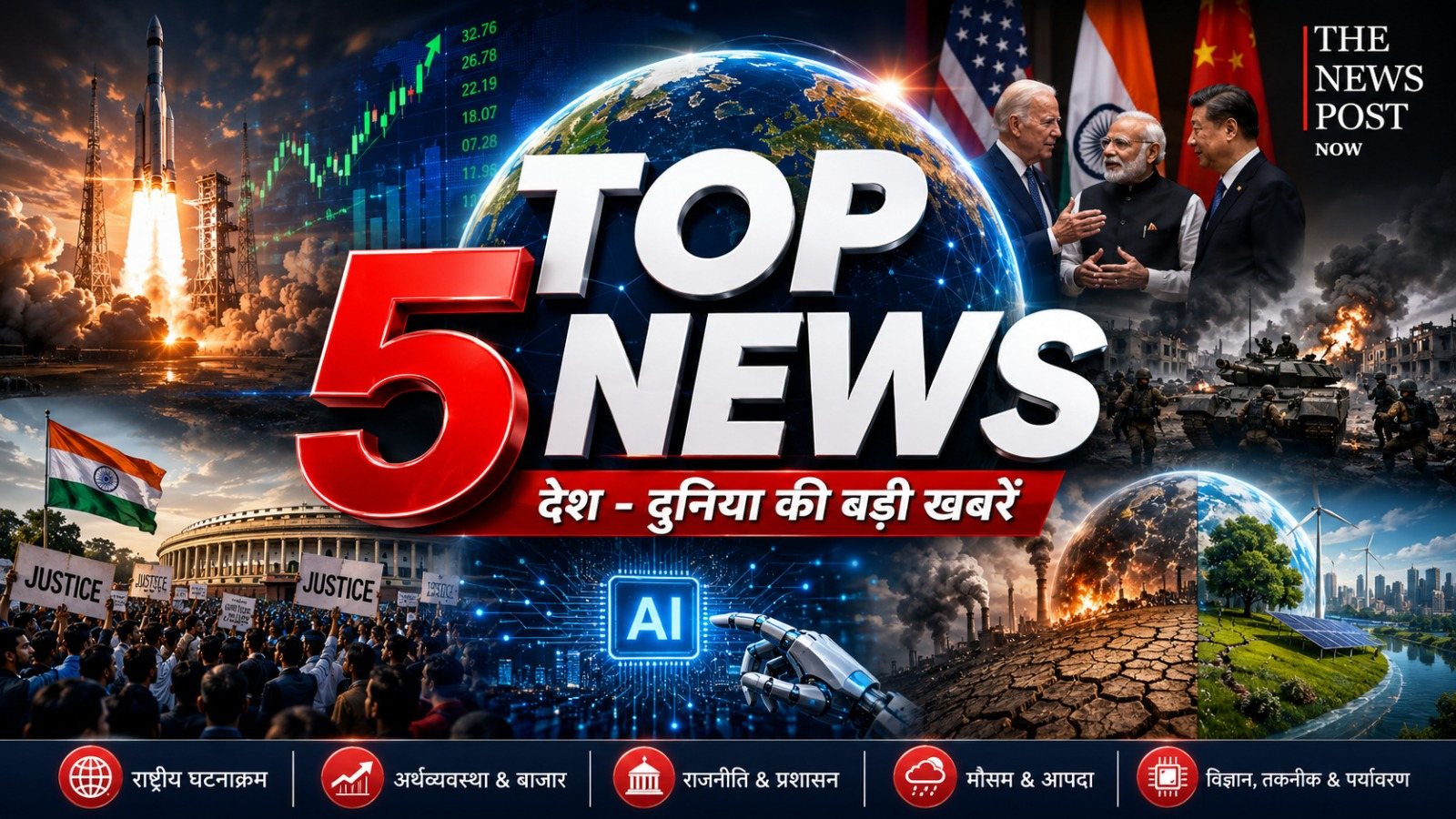 दिल्ली जल बोर्ड मामला से लेकर मध्य-पूर्व में तनाव तक, जाने देश-विदेश की प्रमुख खबरें