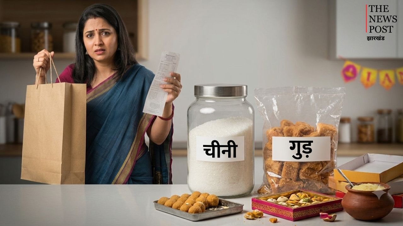 त्योहारों से पहले महंगाई के मिठास को लगा तीखा झटका! चीनी 14 रुपये तो गुड 15 रुपये तक चढ़ी