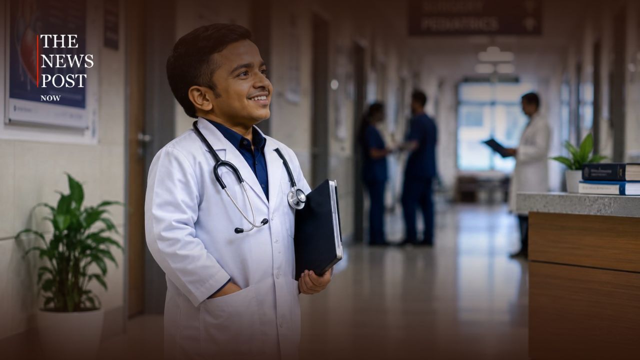 कद सिर्फ 3 फीट 4 इंच, लेकिन हौसला आसमान से ऊंचा! NEET में AIR 233 लाकर बने डॉक्टर