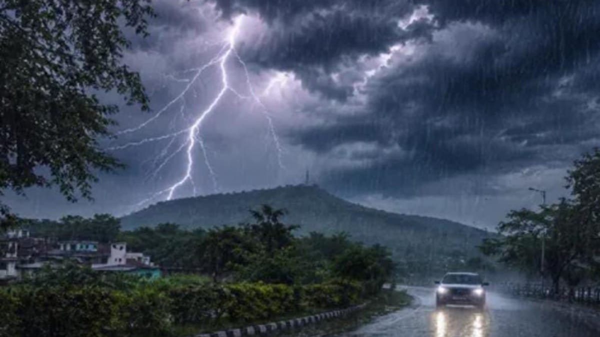 Weather Alert:झारखंड में आज भी जारी रहेगा बारिश-वज्रपात का दौर, इन 6 जिलों के लोग रहें अलर्ट 