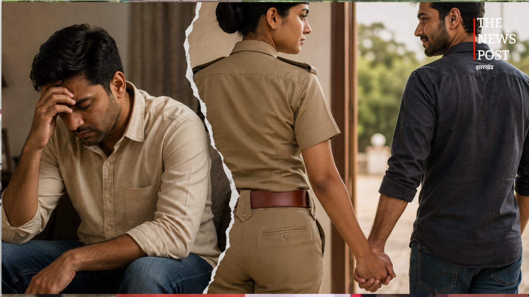 नौकरी मिलने के बाद पति से बढ़ी दूरी, महिला कांस्टेबल पर युवक संग चले जाने का आरोप