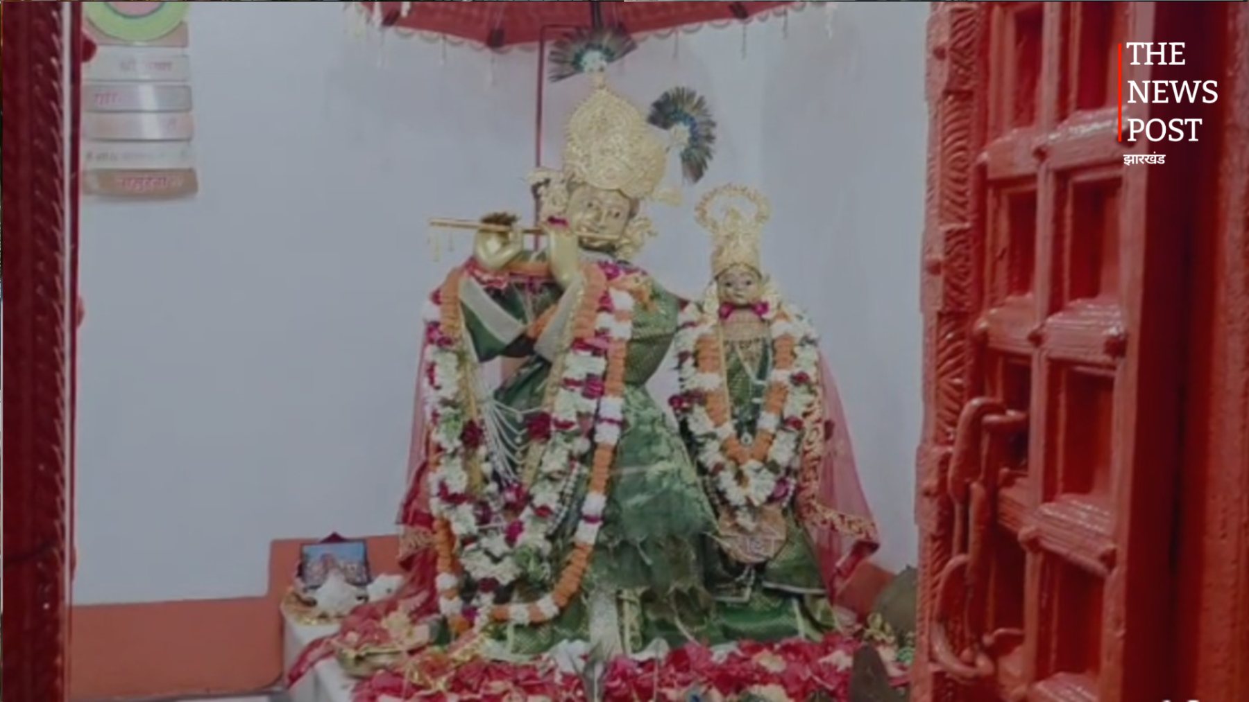 जन्माष्टमी पर भक्तिमय हुआ श्रीबंशीधर नगर, बाबा बंशीधर मंदिर में उमड़ा आस्था का सैलाब