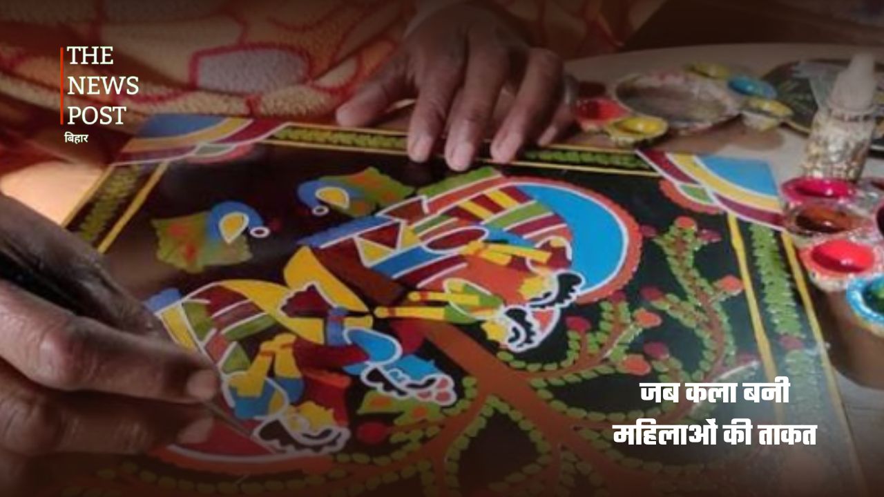 भूलती कला को मिली नई उड़ान, सुभद्रा देवी ने दुनिया तक पहुंचाई पहचान - Photo 4