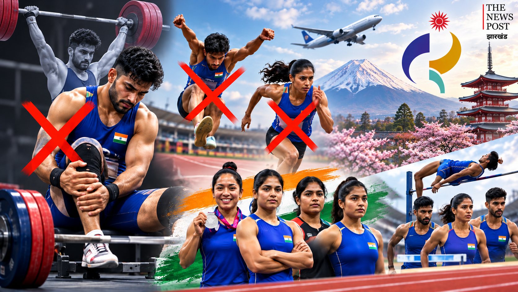 Asian Games से पहले भारतीय दल में बड़ा बदलाव, 3 खिलाड़ी हुए बाहर, अब 74 एथलीट दिखाएंगे दम
