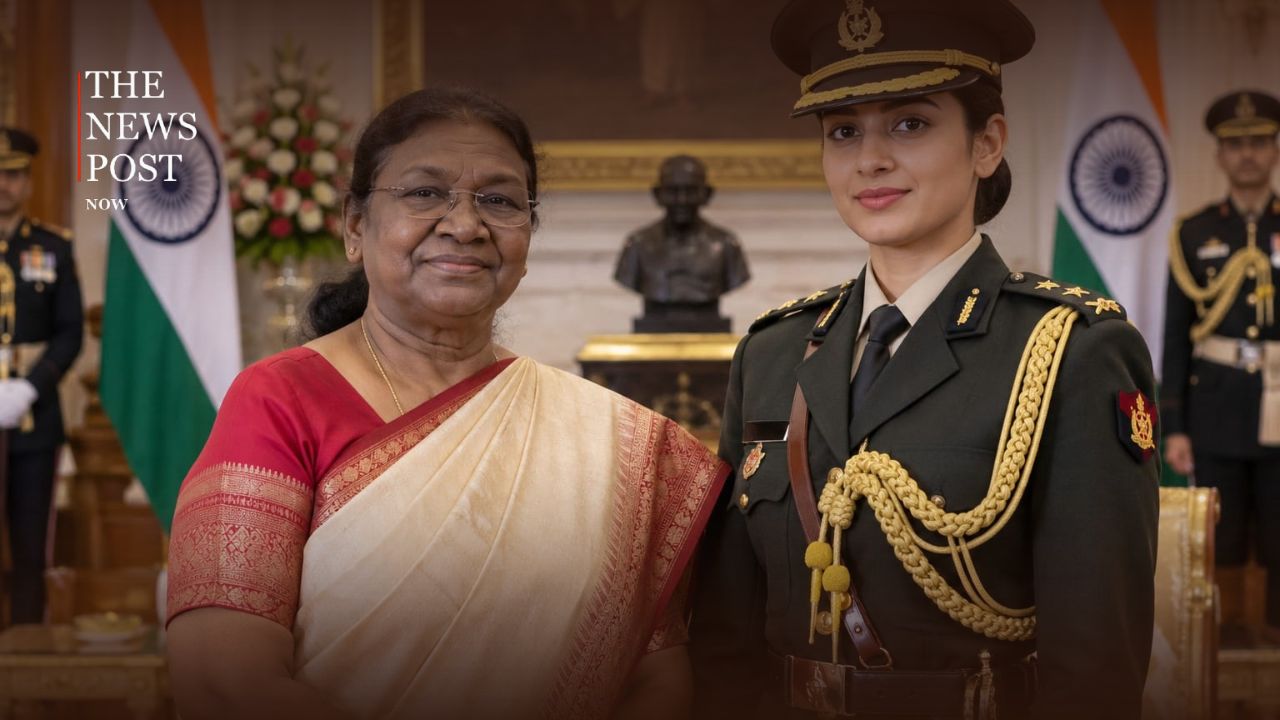 देश की पहली महिला Army ADC बनीं मेजर नव्या शेखावत, राष्ट्रपति द्रौपदी मुर्मू के साथ निभाएंगी अहम जिम्मेदारी....