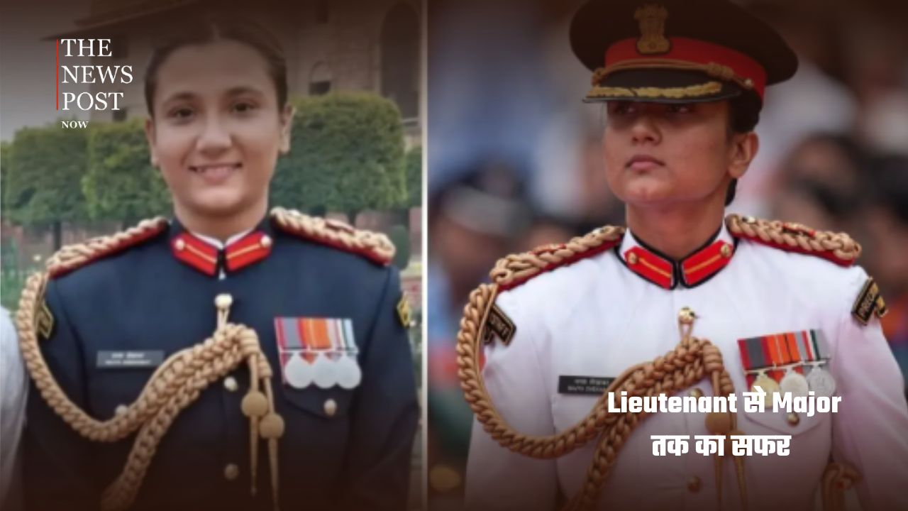 देश की पहली महिला Army ADC बनीं मेजर नव्या शेखावत, राष्ट्रपति द्रौपदी मुर्मू के साथ निभाएंगी अहम जिम्मेदारी.... - Photo 4