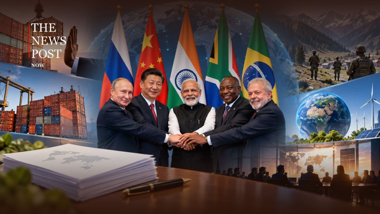 BRICS 2026: 45 पन्नों के घोषणापत्र में बड़े फैसले, टैरिफ से पहलगाम तक 6 अहम बातें