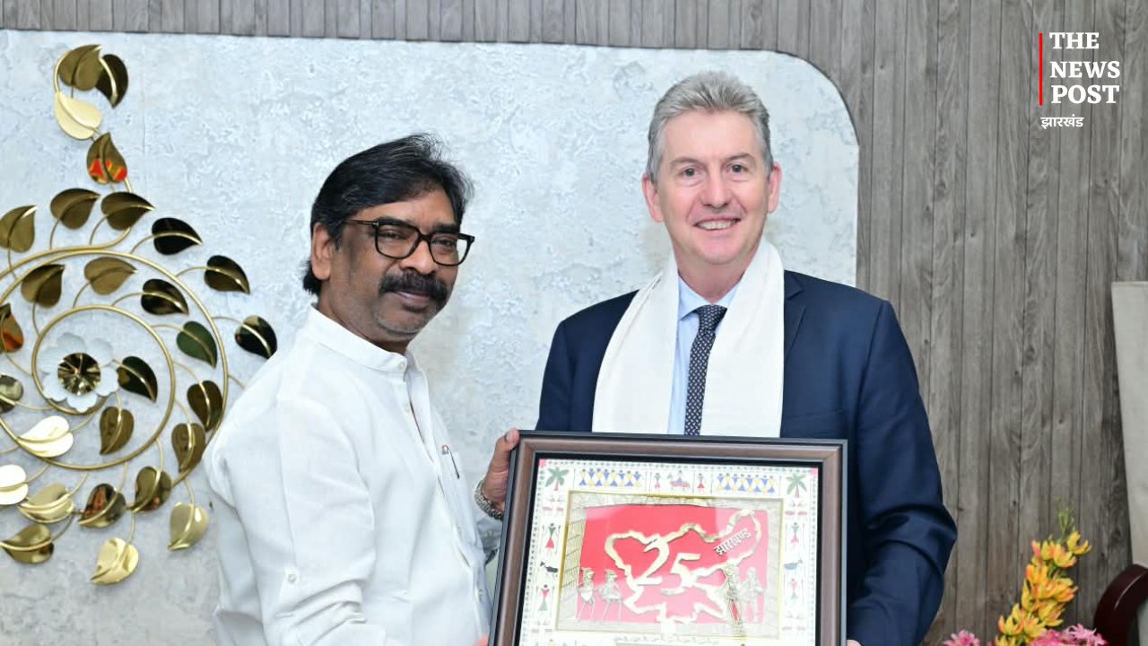 सीएम हेमंत सोरेन ने की ऑस्ट्रेलियाई काउंसल-जनरल से मुलाकात, शिक्षा से निवेश तक सहयोग पर हुई चर्चा
