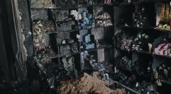 अगलगी ने मचाई भीषण तबाही, वृद्ध की मौत, मासूम बच्ची की हालत नाजुक