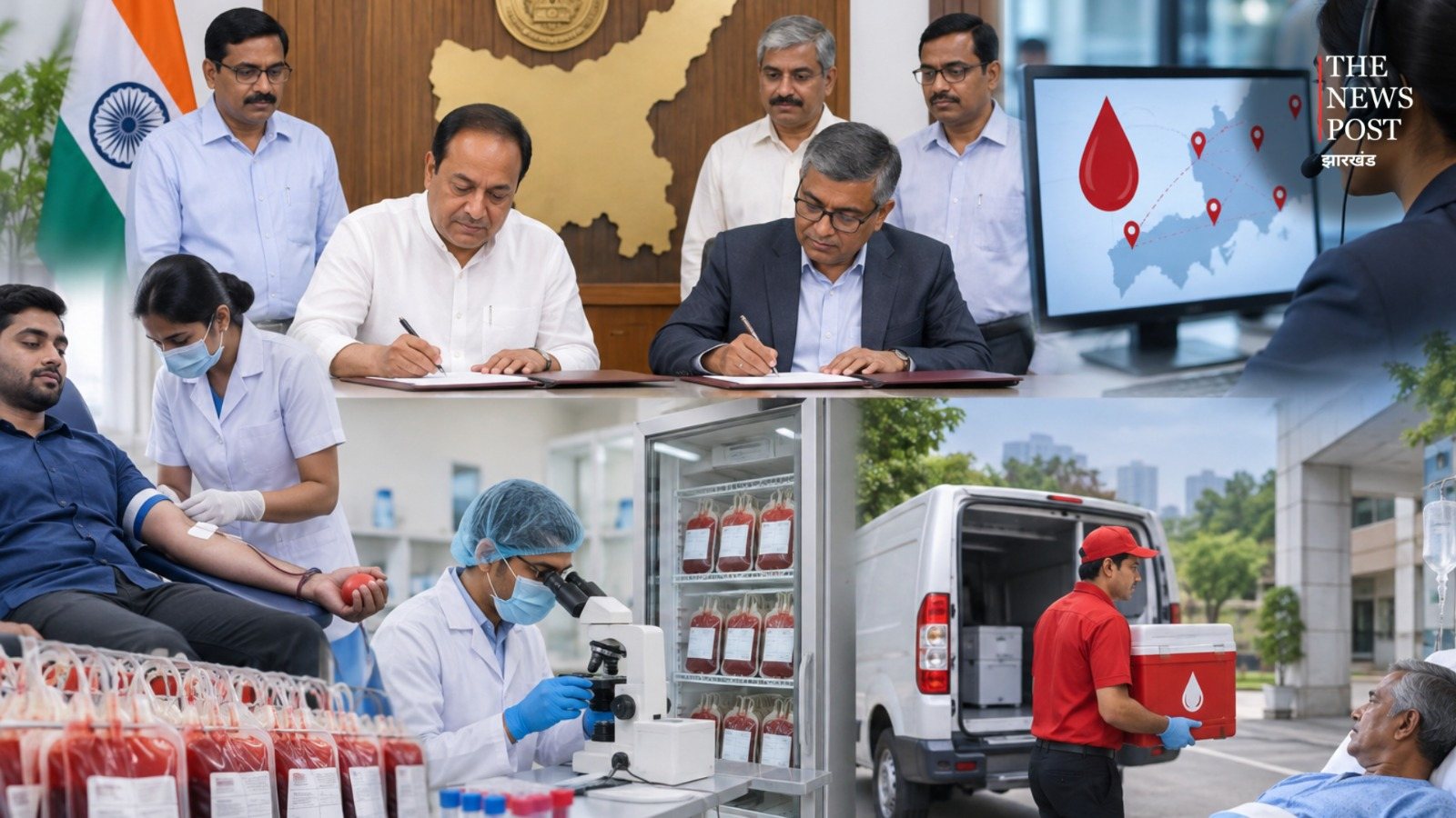 झारखंड में बदलेगी ब्लड सप्लाई व्यवस्था, अब ब्लड के लिए नहीं काटने होंगे चक्कर, एक कॉल पर 4 घंटे में होगी डिलीवरी