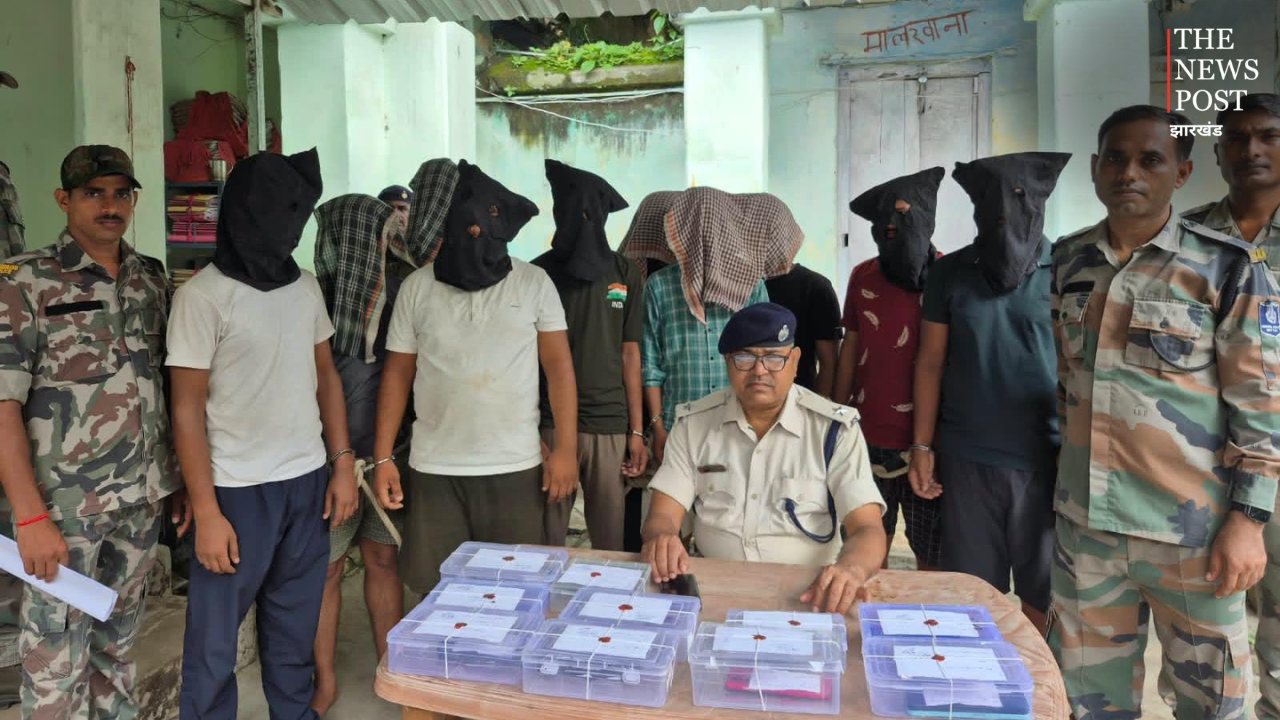 देवघर में साइबर ठगी के बड़े नेटवर्क पर पुलिस का शिकंजा, 10 आरोपी गिरफ्तार