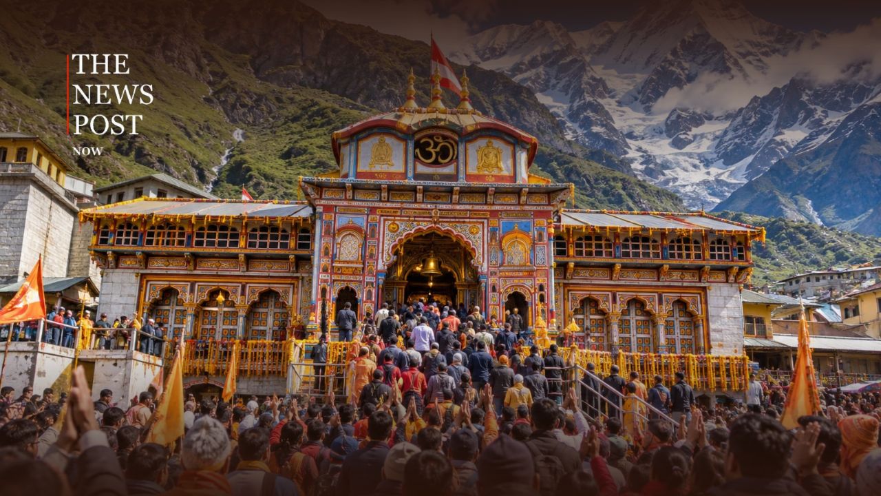 चार धाम यात्रा: बदरीनाथ धाम में उमड़ी भारी भीड़, जय बदरी विशाल के जयकारों से गूंजा धाम