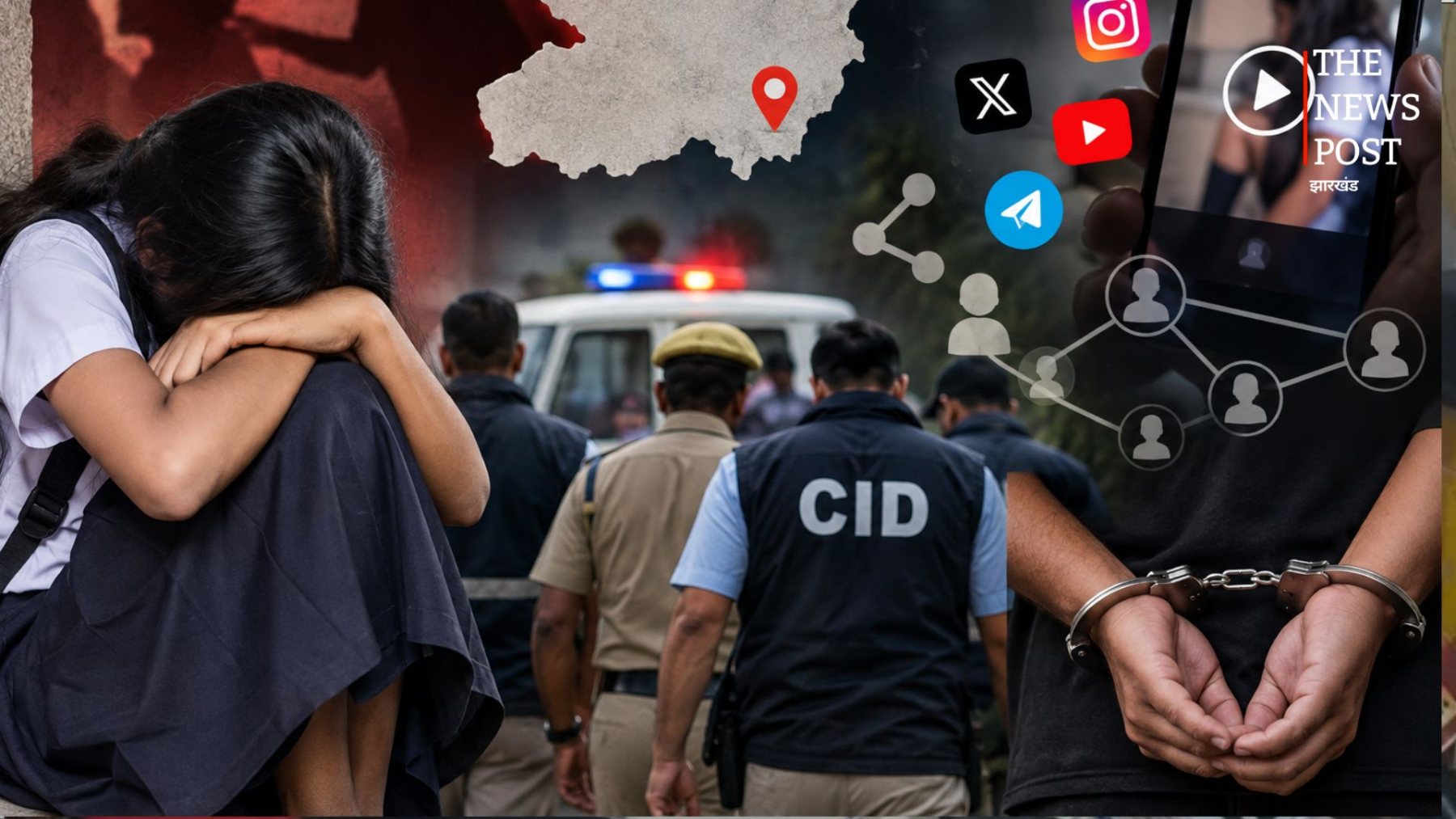 जमुई छात्रा कांड में एनकाउंटर: 120 सोशल मीडिया अकाउंट पर FIR, जांच तेज