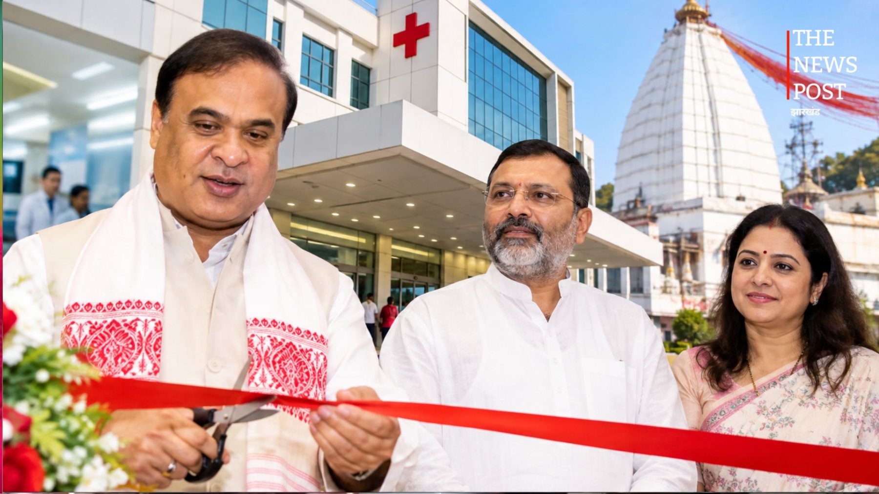 आज देवघर आएंगे असम के मुख्यमंत्री हिमंत बिस्वा सरमा, नए मल्टी-स्पेशलिटी अस्पताल का करेंगे उद्घाटन