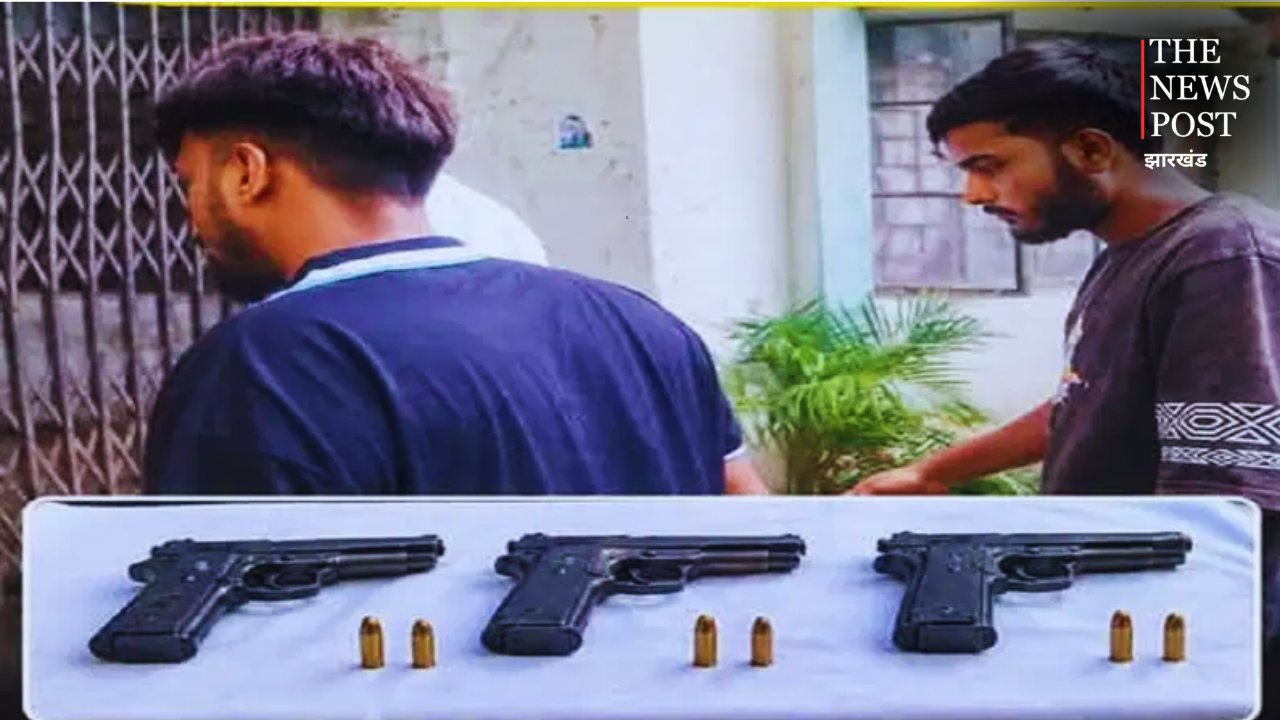 झारखंड- पश्चिम बंगाल सीमा पर हथियार तस्करी का खुलासा, जामताड़ा का वांटेड शूटर गिरफ्तार