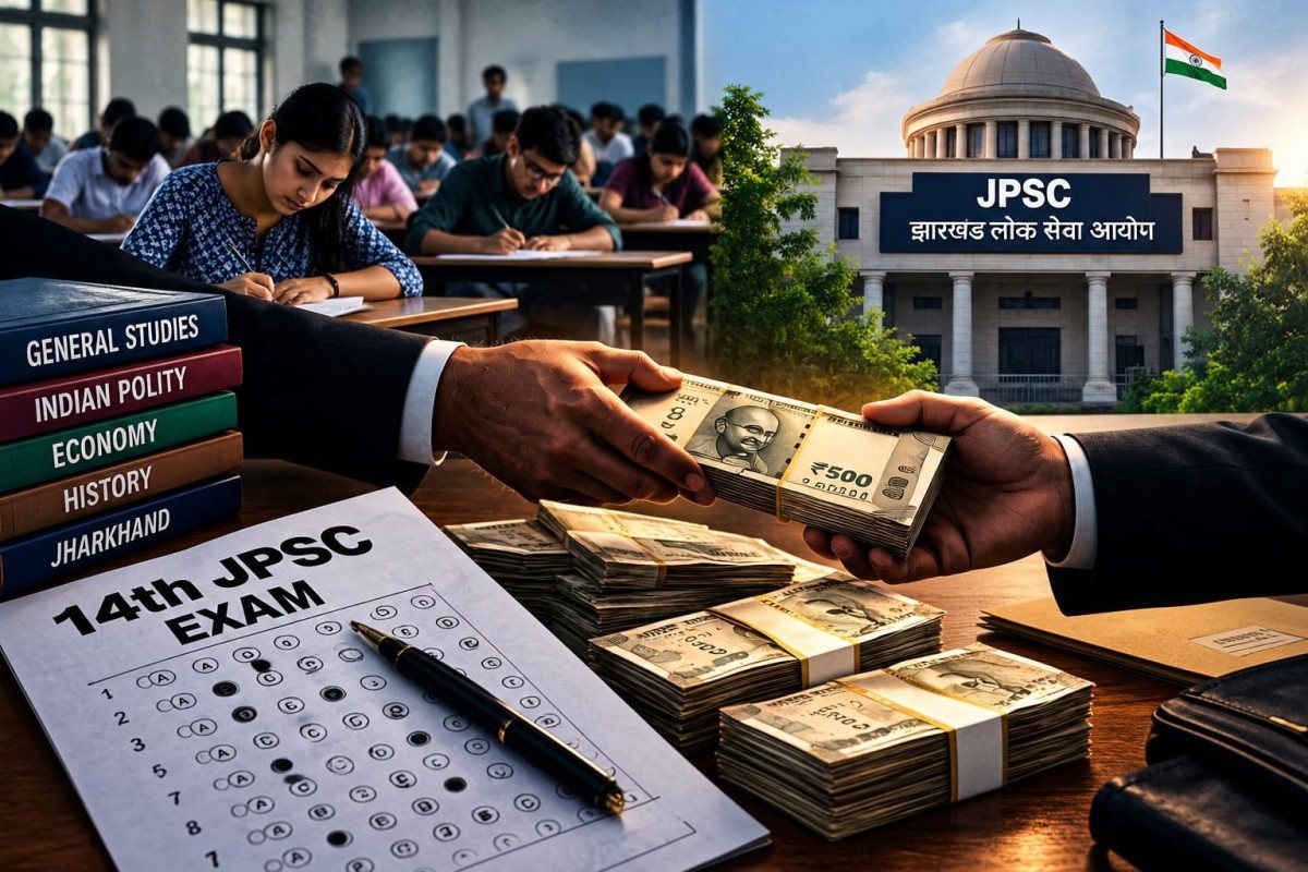 JPSC PT परीक्षा में 15.90 लाख रुपये में हुई थी डील, UPI-RTGS के जरिए ट्रांसफर की गई थी रकम
