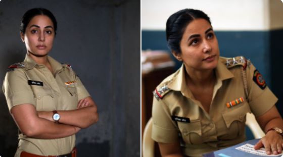 हिना खान निभाएंगी “SEVEN ONE” में एक पुलिस वाले की भूमिका,  लुक देख कर फैंस हैरान